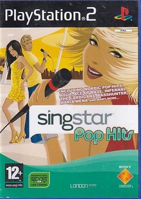Singstar pop hits - PS2 (Genbrug)